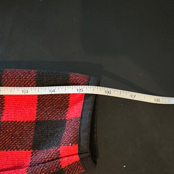 Garanimals Red and Black Plaid Zip Front Thin Coat - Picture 6 of 6